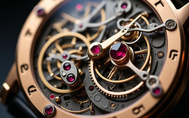 複雑な時計のムーブメント